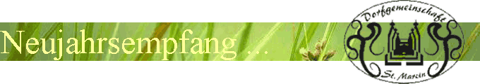Neujahrsempfang ...