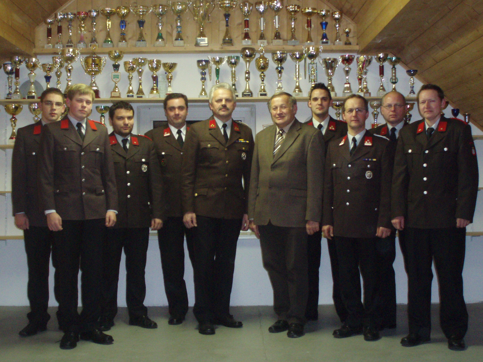 Mitgliederversammlung 2009 im FF-Haus am 05.01.2009
